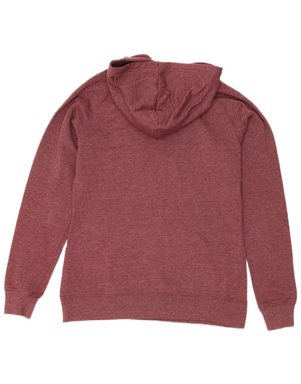 Damski sweter z kapturem The North Face, UK 10, mały, bordowy, bawełniany