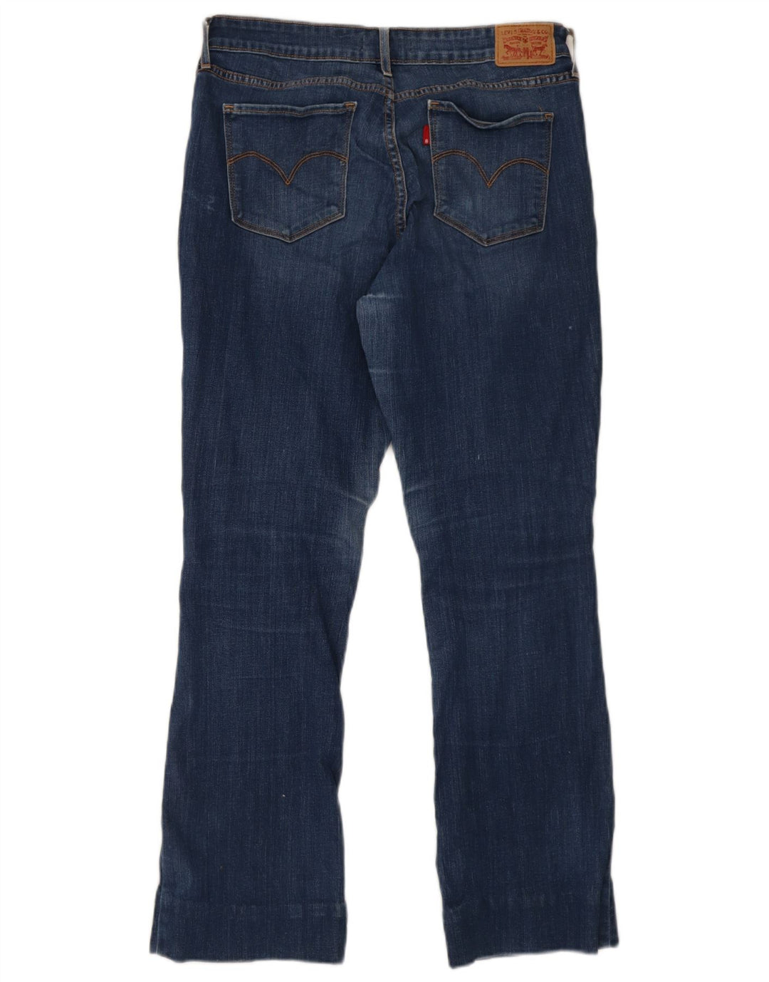 Damskie jeansy Levi's 715 Bootcut W32 L32 Niebieskie bawełniane