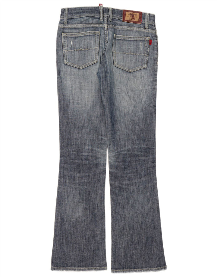 Vintage damskie dżinsy Bootcut W27 L31 niebieskie