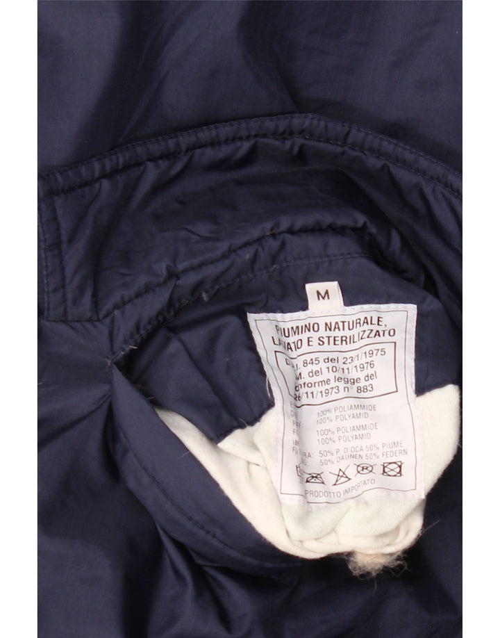 Vintage męska dwustronna, luźna wyściełana kurtka UK 38 Medium Khaki