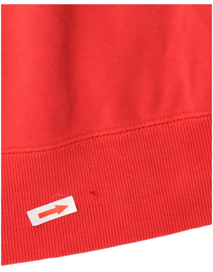 Męska bluza z kapturem Puma XL, czerwona, bawełniana