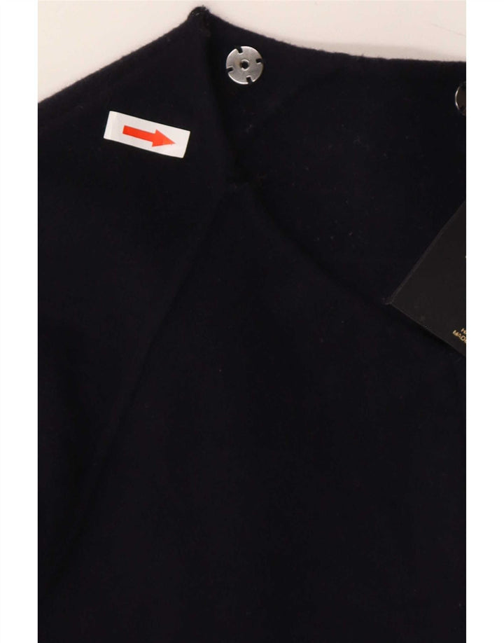 Damska kurtka bomberka Massimo Dutti UK 16, duża, granatowa, wełniana