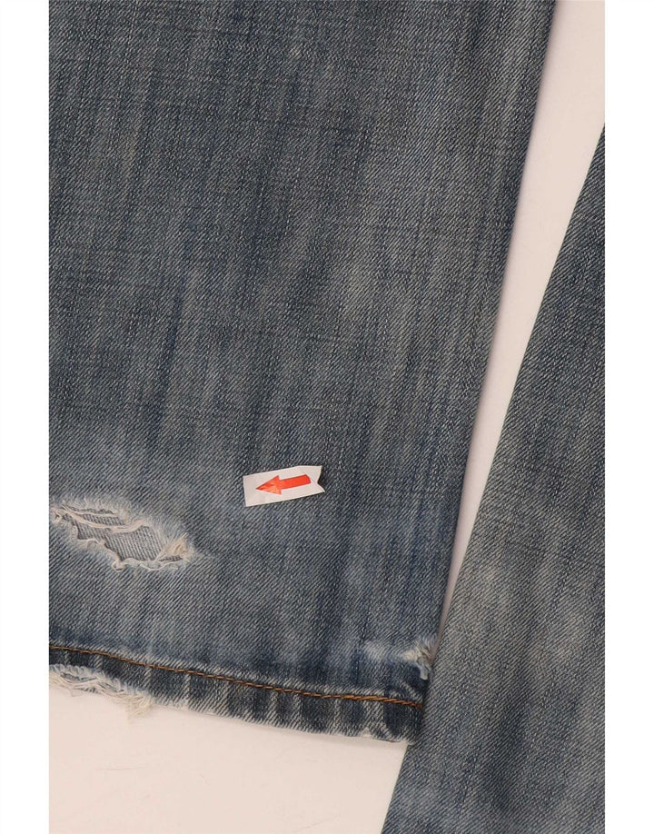 Męskie dżinsy Levi's 506 o standardowym kroju W30 L34 Niebieskie