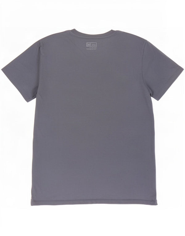 Męski T-shirt z grafiką Fat Face, duży, niebieski, bawełniany