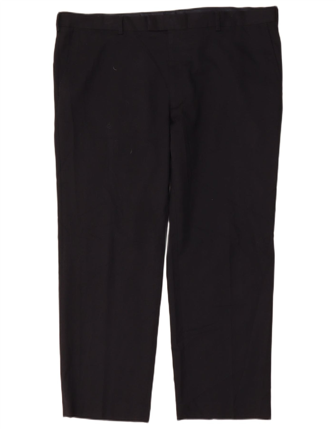 Męskie spodnie garniturowe Marks & Spencer Straight Regular W42 L29 Granatowe