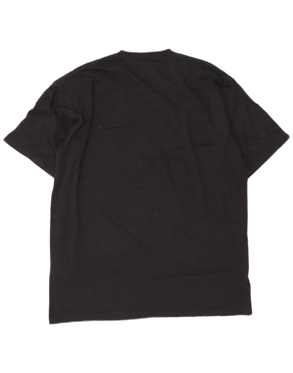 Męski T-shirt Vans o klasycznym kroju z grafiką, góra XL, czarna, bawełniana