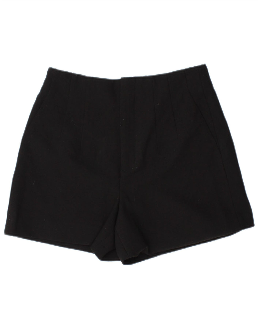 Damskie spodenki chino Zara, średnie W28, czarny poliester