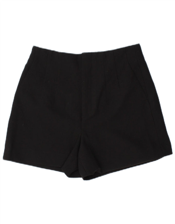 Damskie spodenki chino Zara, średnie W28, czarny poliester