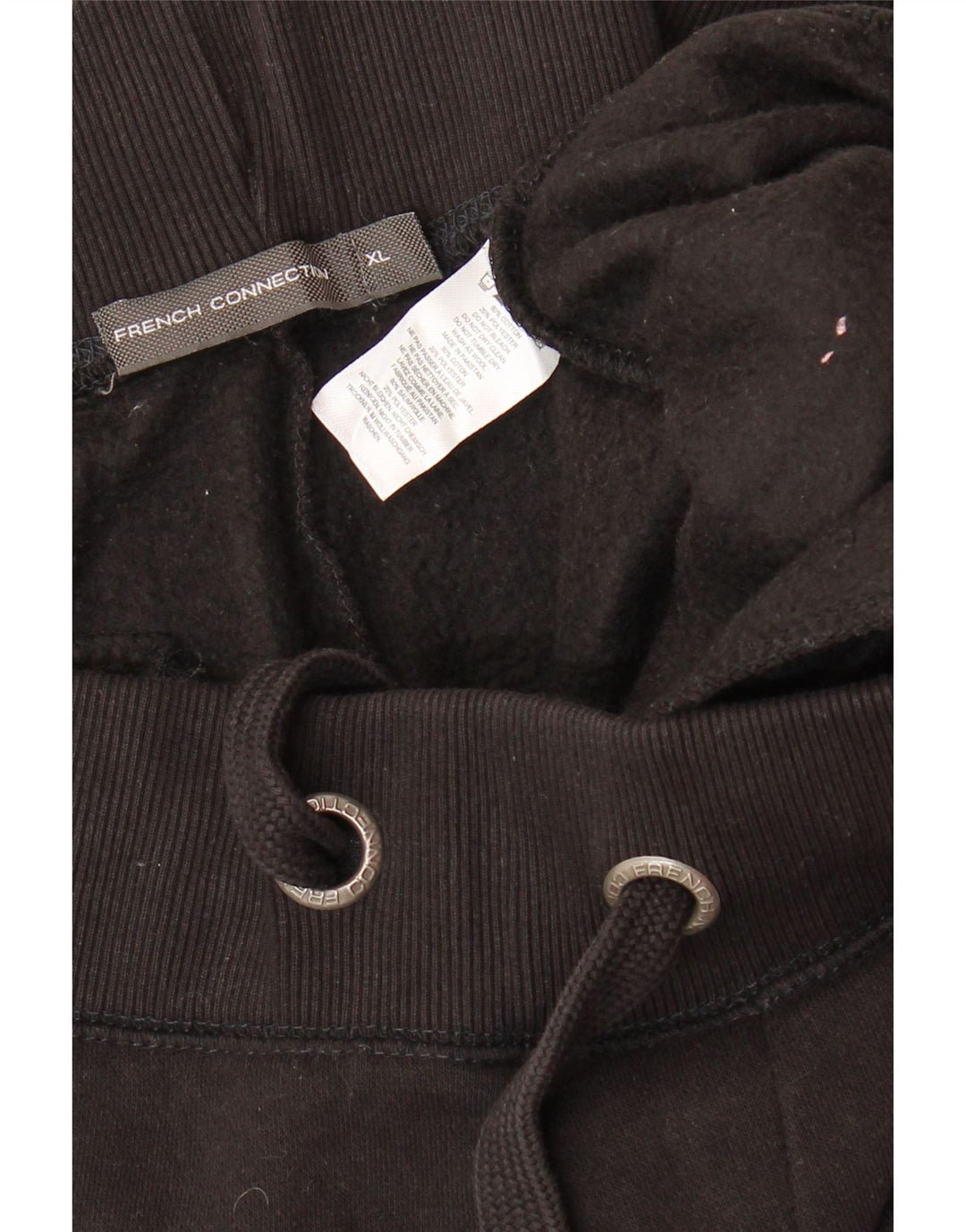 Męskie spodnie dresowe FRENCH CONNECTION Joggers XL, czarne, bawełniane