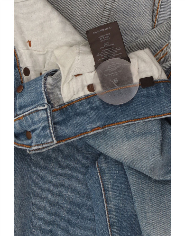 G-STAR Męskie 3301 Slim Jeans W34 L34 Niebieska bawełna