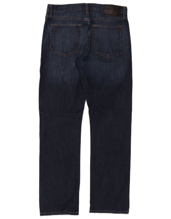 Męskie proste dżinsy Eddie Bauer W34 L32 Niebieskie bawełniane