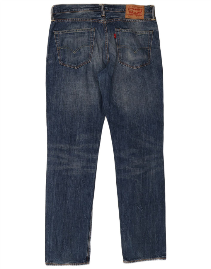 Męskie jeansy Levi's 511 Slim W36 L34 Niebieska bawełna