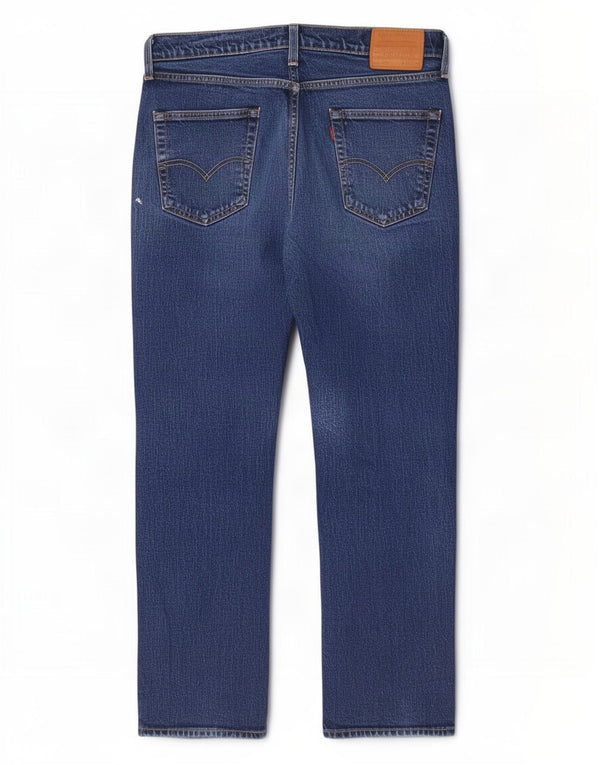 Męskie jeansy Levi's 514 Straight W33 L30 Niebieskie bawełniane