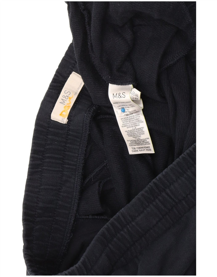 Męskie spodnie dresowe Marks & Spencer 2XL, granatowe, bawełniane