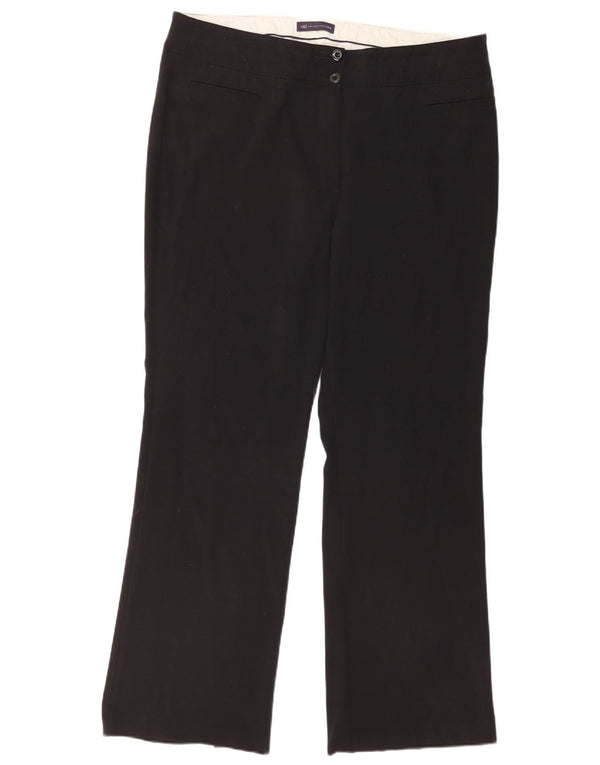 Spodnie damskie Marks & Spencer Bootcut UK 18 XL W38 L32 Czarne