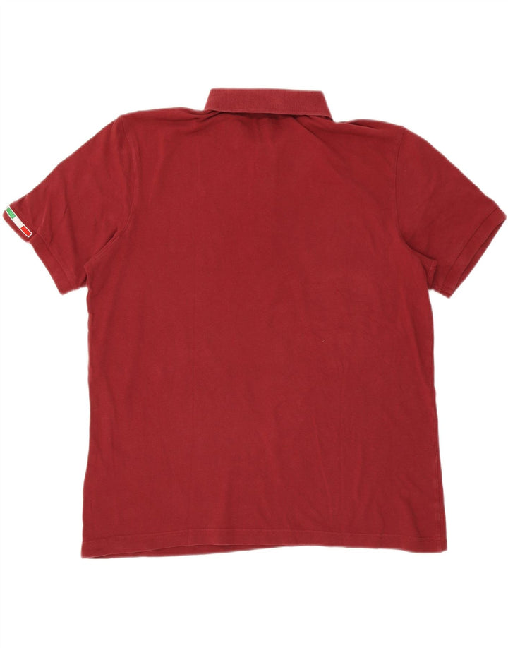 Męska koszulka polo Kappa XL, bordowa