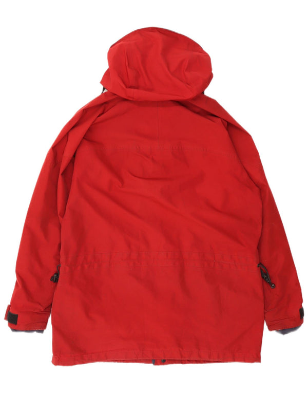 Męska kurtka przeciwdeszczowa z kapturem Gore-Tex Berghaus UK 38 Średni burgundowy nylon