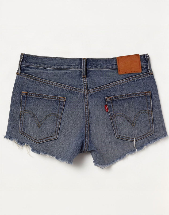 Damskie spodenki jeansowe Levi's W25 XS, niebieska bawełna
