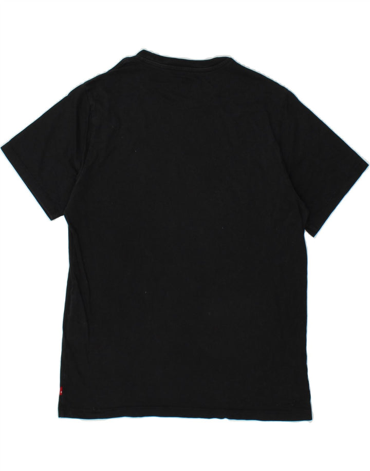 LEVI'S Mens Graphic T-Shirt Top Small Black Cotton Vintage Levi's and Second-Hand Levi's from Messina Hembry 