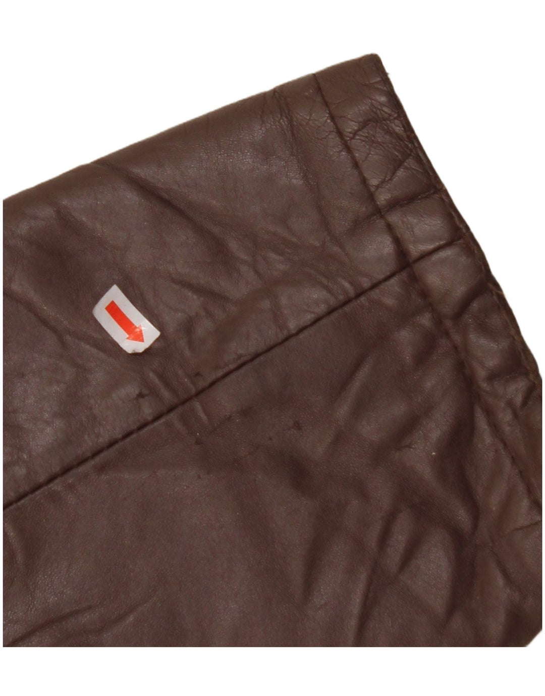 Męska kurtka skórzana VINTAGE IT 56 3XL brązowa