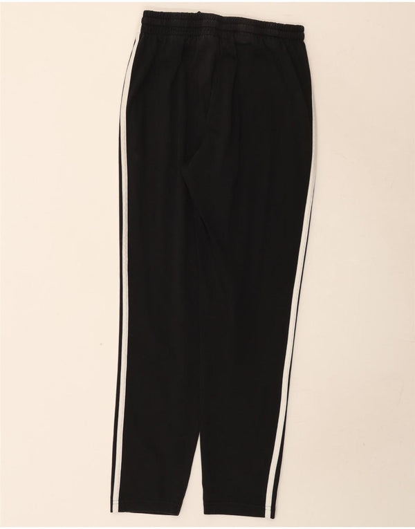 Damskie spodnie dresowe Adidas UK 14, średnie, czarne, bawełniane