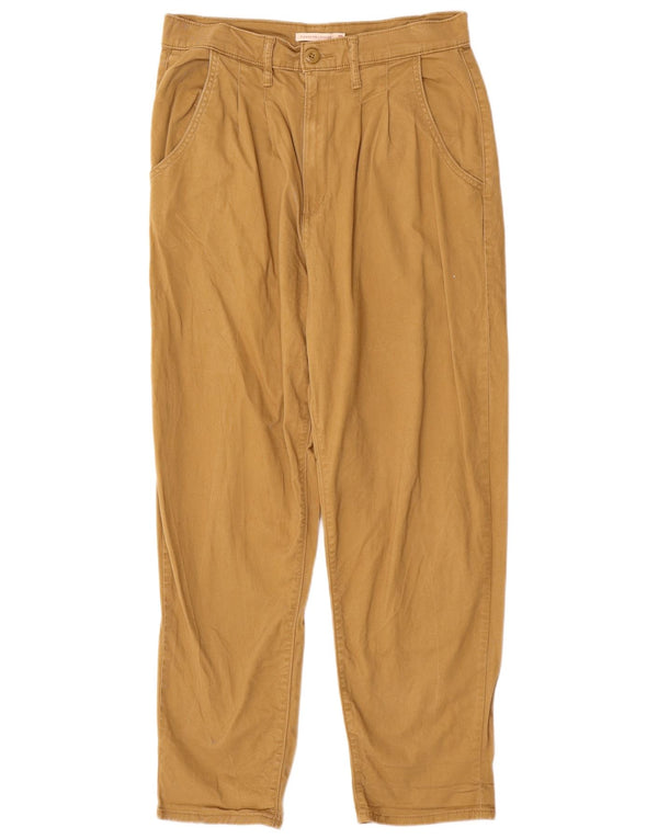 Męskie spodnie typu casual z balonowymi nogawkami Levi's W30 L27 Beżowa bawełna