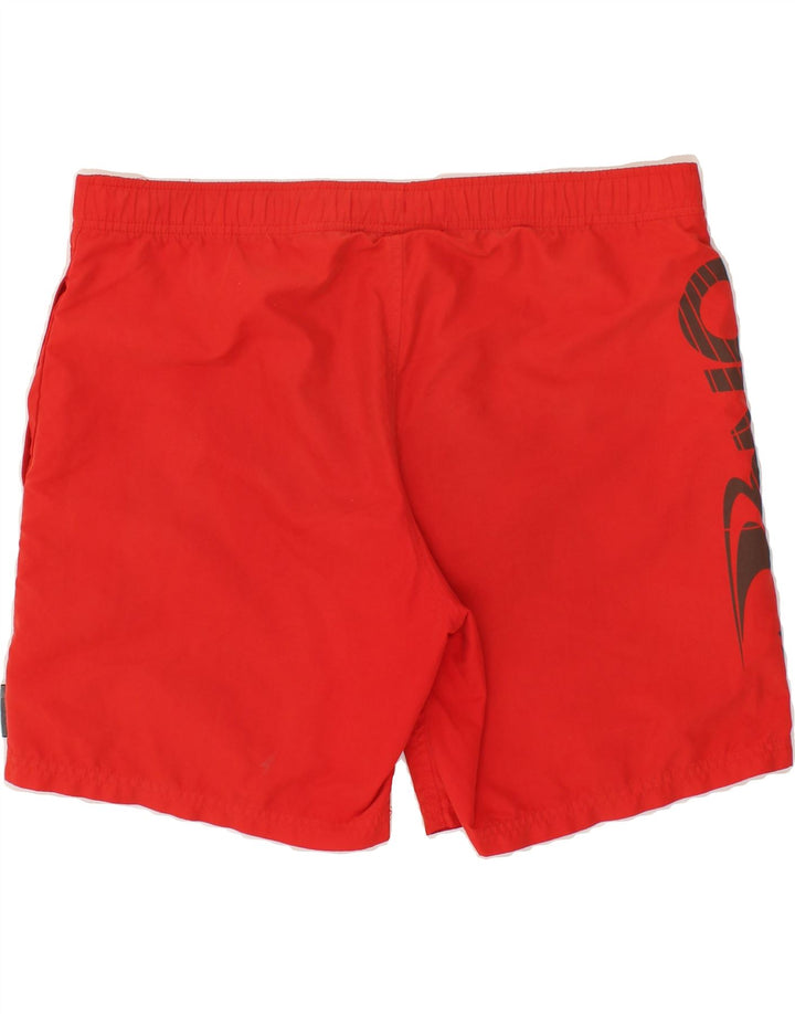 O'NEILL Mens Graphic Sport Shorts Medium Red Polyester Vintage O'Neill and Second-Hand O'Neill from Messina Hembry 