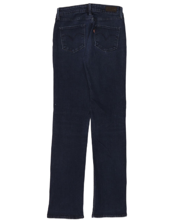 Damskie jeansy Levi's Demi Curve Straight US 0 XS W25 L32 Granatowe