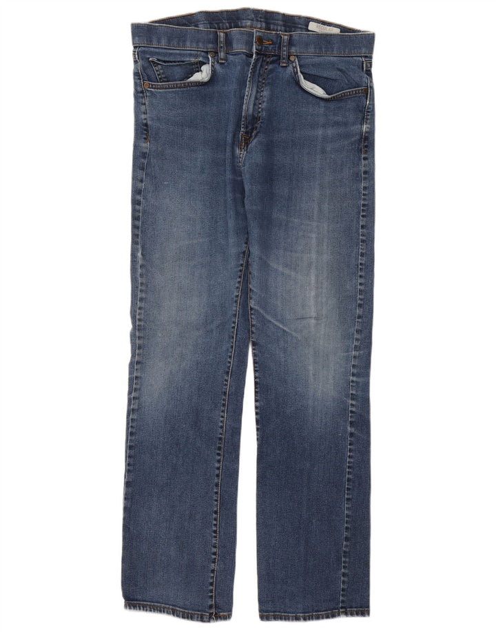 Męskie jeansy Marks & Spencer Regular Straight W36 L33 Niebieskie, bawełniane
