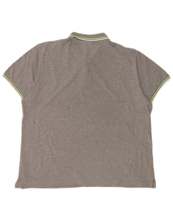 Męska koszulka polo Lotto XL, szara