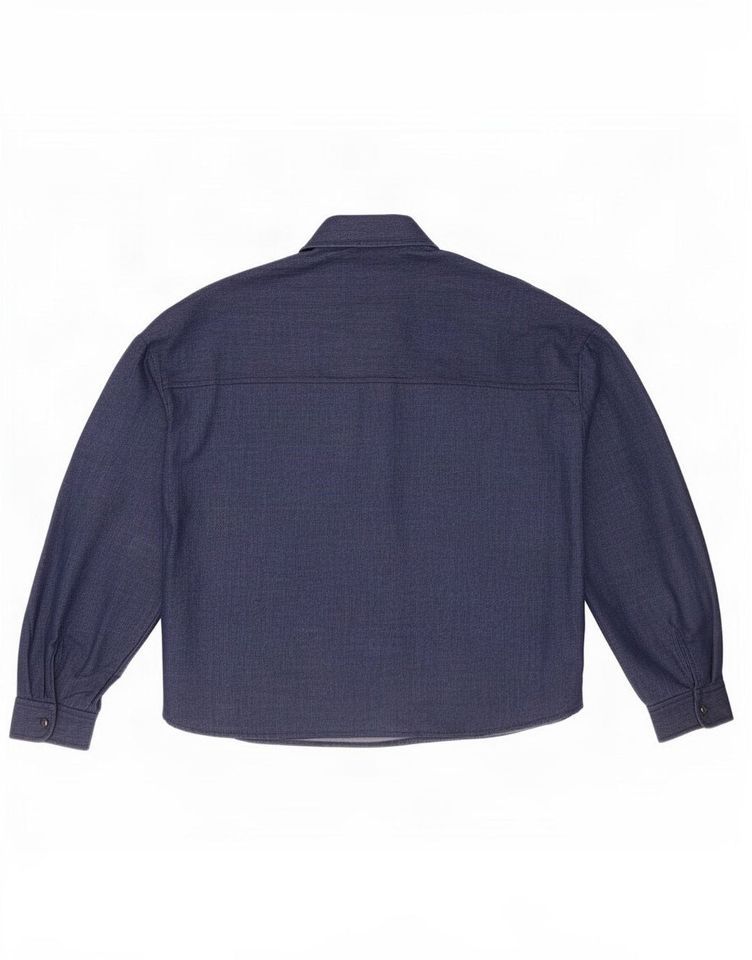 Damska koszula oversize Zara UK 6 XS Granatowa, poliestrowa
