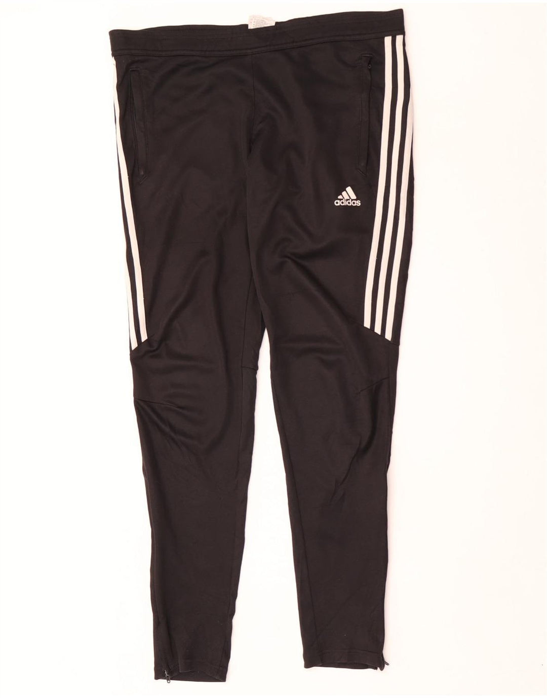 Damskie spodnie dresowe Adidas Climacool UK 12/14 Średni czarny poliester