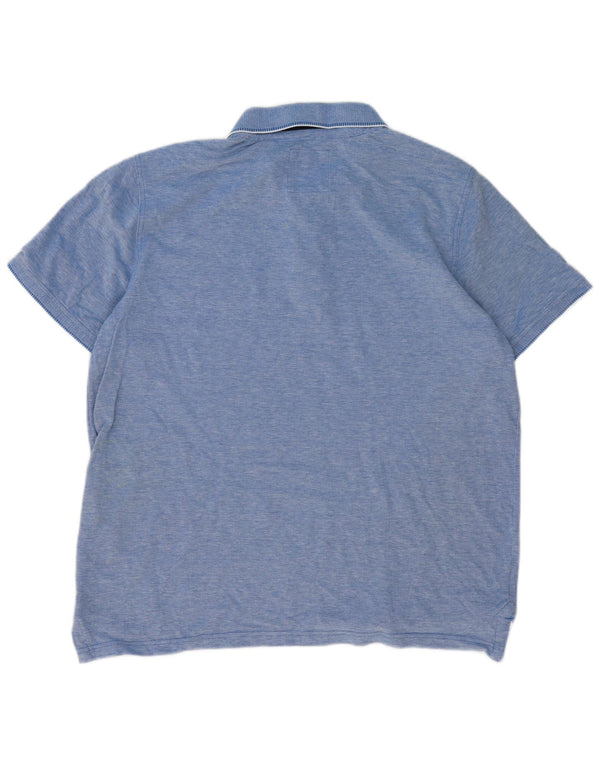 Męska koszulka polo Crew Clothing 2XL, niebieska, bawełniana
