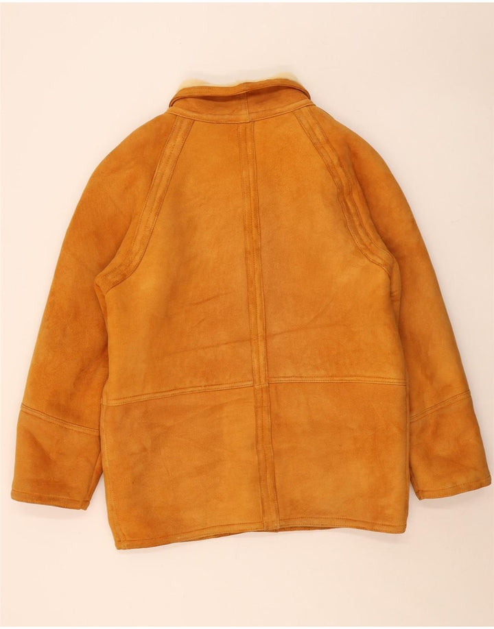 Vintage męska kurtka Shearling IT 56 XL Brown Shearling