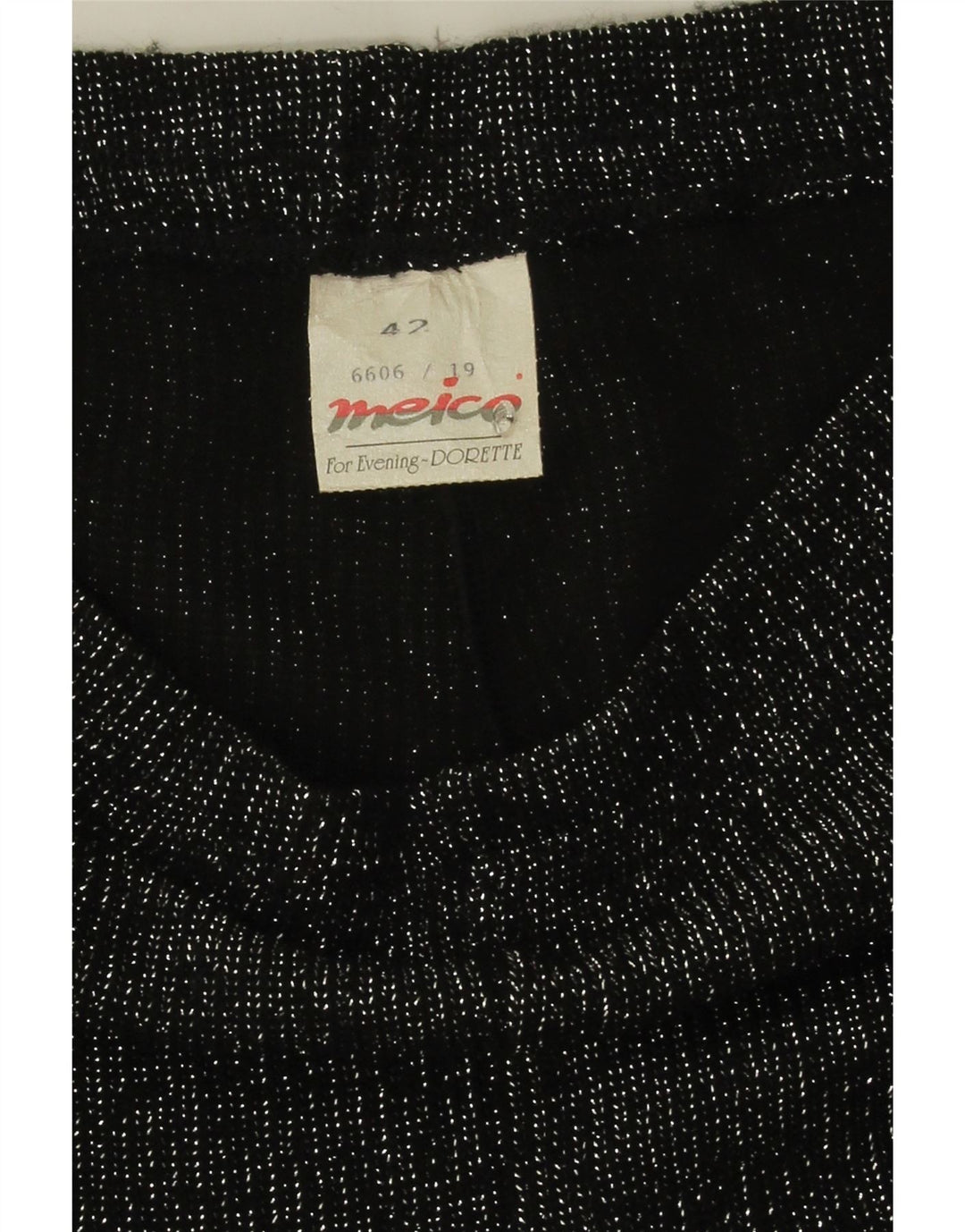 Legginsy damskie Meico IT 42 Średni czarny nakrapiany poliakryl