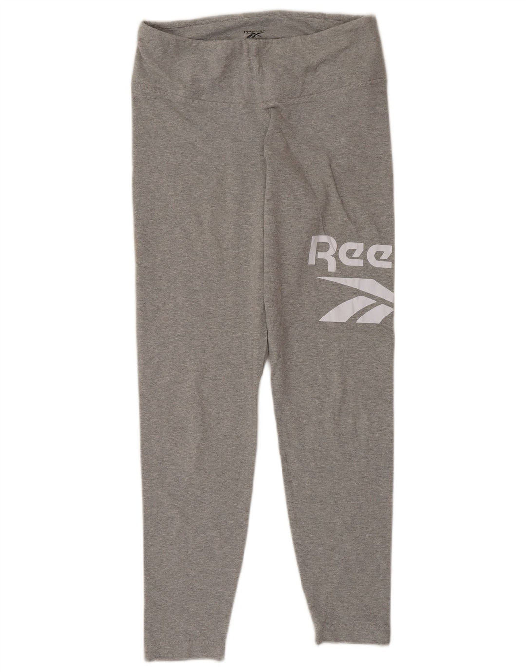 Damskie legginsy Reebok Graphic UK 12/14 Średnioszare, bawełniane