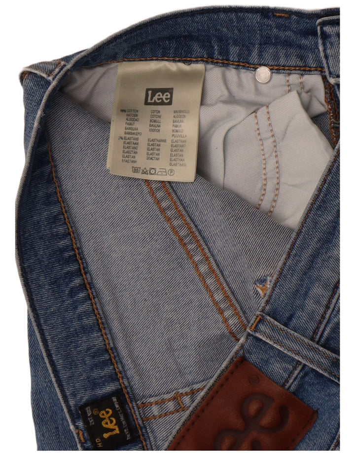 Męskie jeansy Lee Rider Slim W29 L32 Niebieskie bawełniane