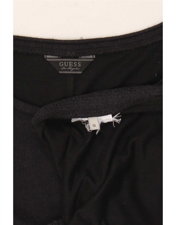 Damski top oversize Guess z długim rękawem UK 10, mały, czarny