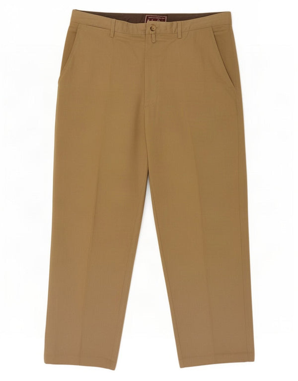 Spodnie chino męskie Marlboro Classics o luźnym kroju EU 58 4XL W38 L28 Beżowe