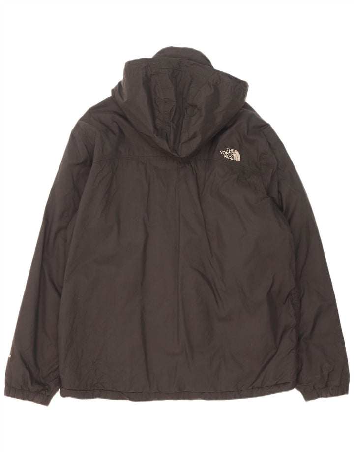 Męska kurtka wiatrówka z kapturem The North Face UK 40, duża, czarna, poliamidowa