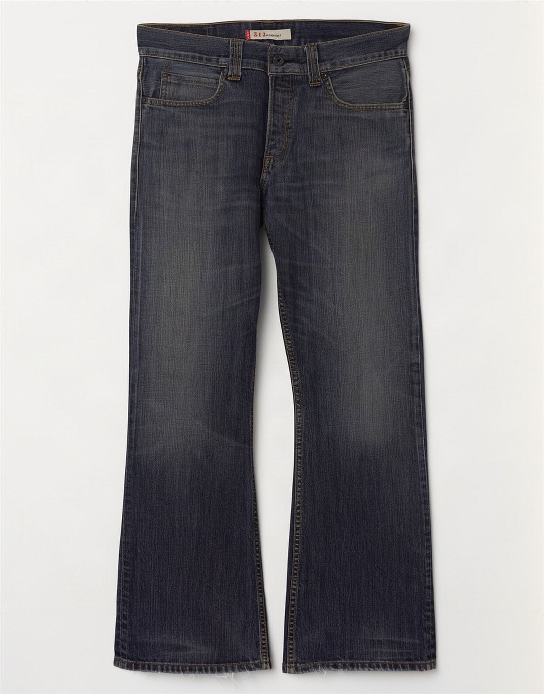Męskie jeansy Levi's 512 Bootcut W34 L32 Niebieska bawełna