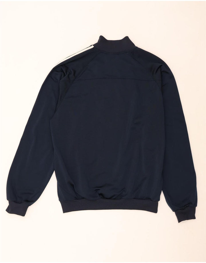 Adidas Męska bluza dresowa, duża granatowa, poliestrowa