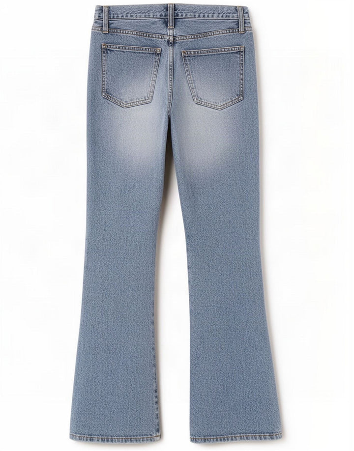 Dżinsy damskie Benetton IT 42 Medium W32 L30 Niebieskie bawełniane