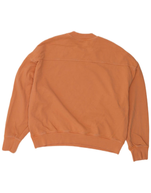 Damski sweter oversize LEVI'S UK 14, średni brąz, bawełna