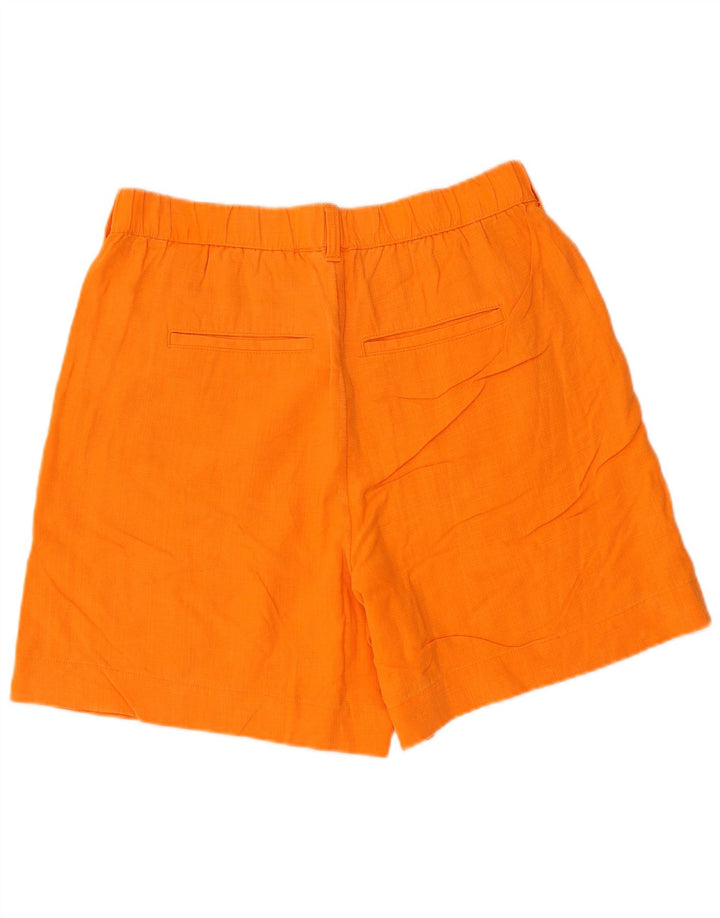 MARKS & SPENCER Damskie spodenki Chino Per Una UK 12 Medium W32 Pomarańczowe