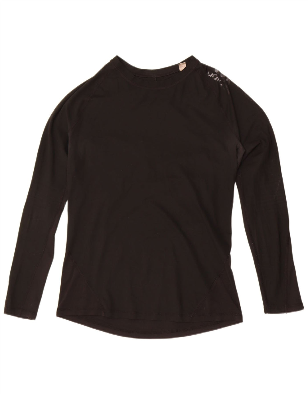 Damska koszulka Adidas Climacool z długim rękawem UK 14, duża czarna