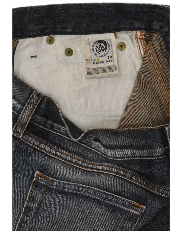 DIESEL Damskie jeansy Bootcut W28 L31 Granatowe, bawełniane