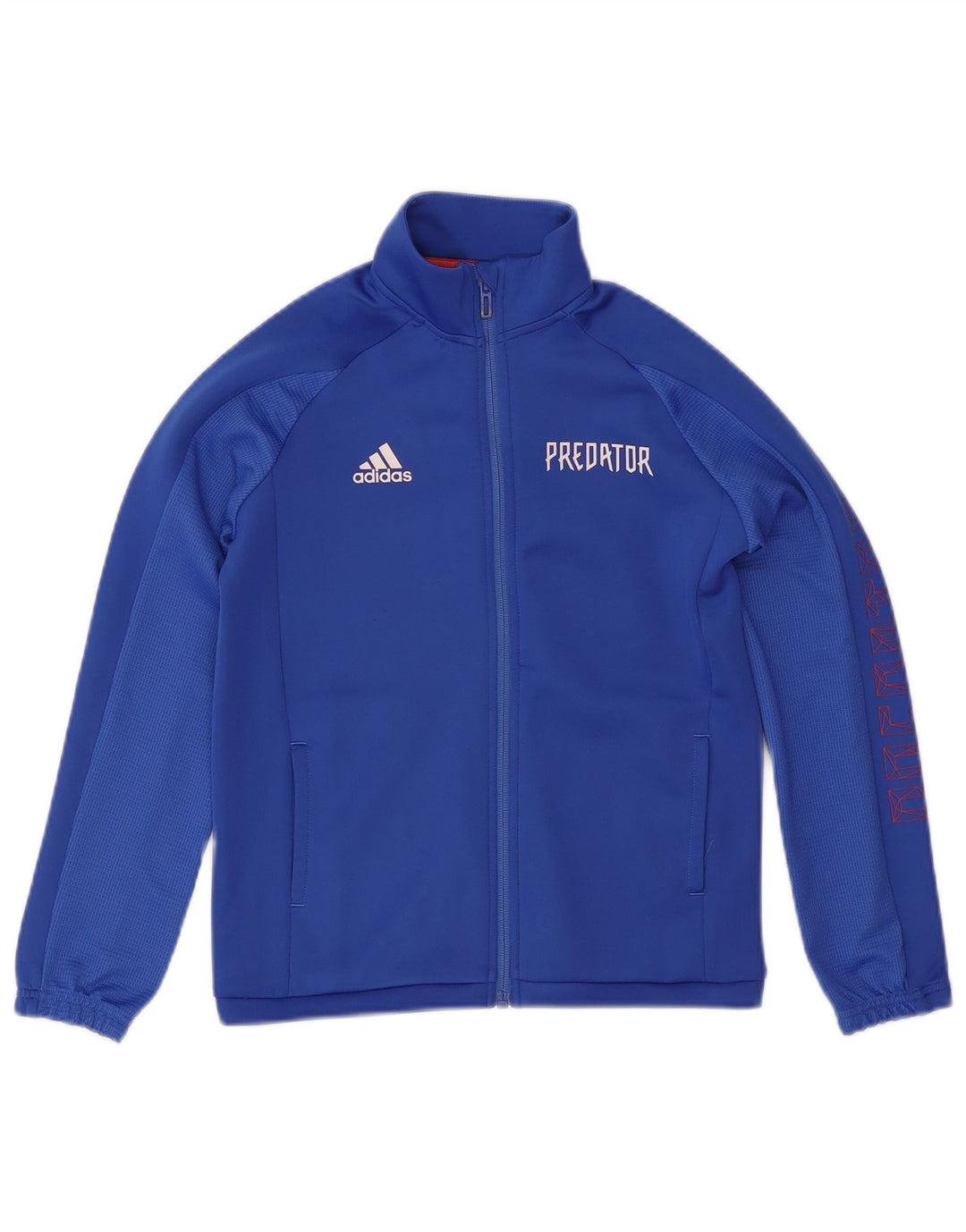 Chłopięca bluza dresowa adidas Predator Graphic 9-10 lat niebieski poliester