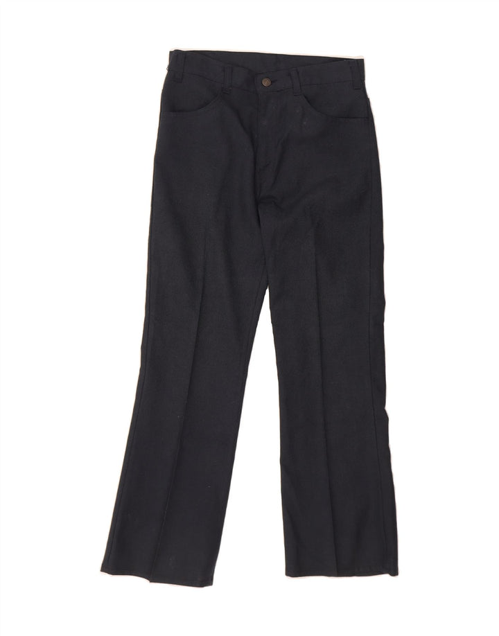 LEVI'S Mens Straight Casual Trousers W30 L27 Navy Blue Vintage Levi's and Second-Hand Levi's from Messina Hembry 