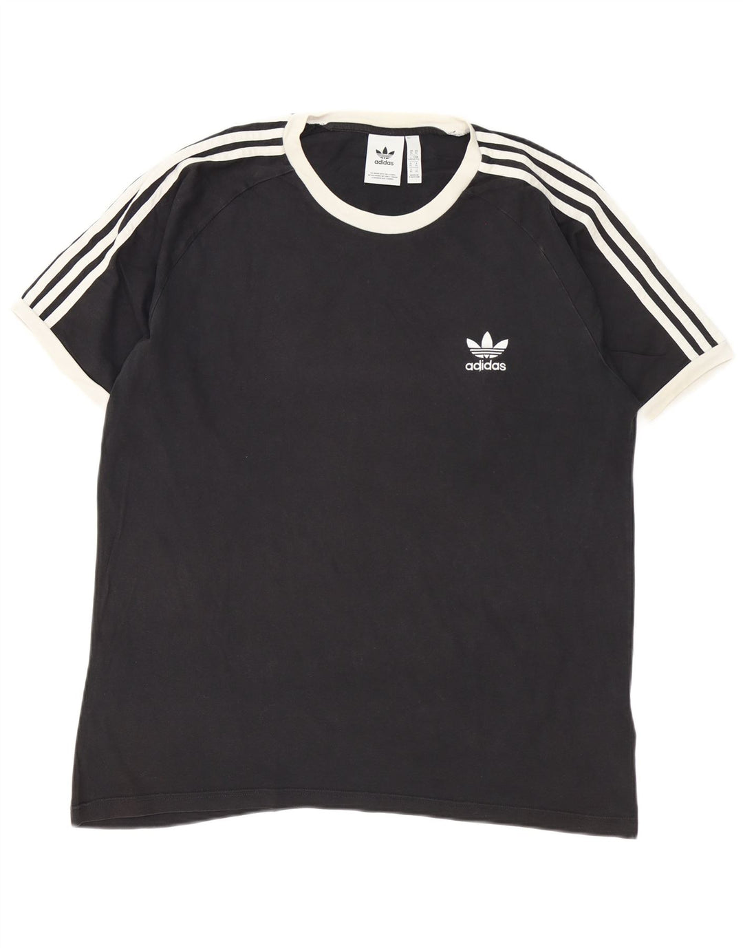Adidas Męska Koszulka Top XL Czarna Bawełna